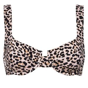 LAGUNA BIKINI TOP LEOPARD - Vetchy